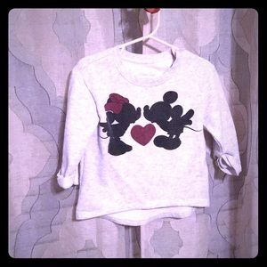Minnie and Mickey sweatshirt